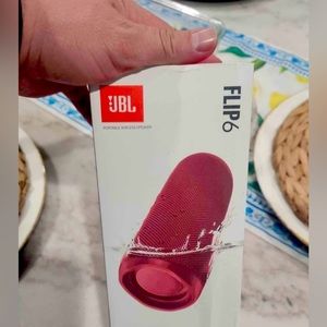 Jbl flip 6 speaker red